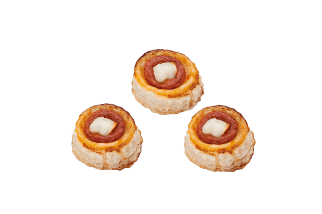 PIZZA SFOGLIA CON POMODORO E MOZZARELLA
