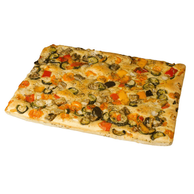 Focaccia vegetariana