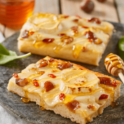 Focaccia Chèvre Miel Lanterna